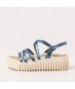 Босоножки Art 1576F Metalizado Blue/Brighton