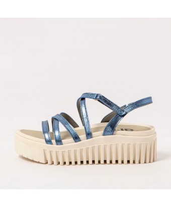 Босоножки Art 1576F Metalizado Blue/Brighton