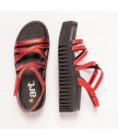 Босоножки Art 1576F Metalizado Red/Brighton