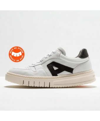Снікери Art 1777 Nappa White-Black/Belleville