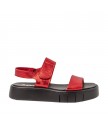 Сандалии Art 1854F Metalizado Red-Black/Malaga