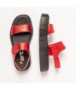 Сандалии Art 1854F Metalizado Red-Black/Malaga