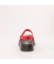 Сандалии Art 1854F Metalizado Red-Black/Malaga