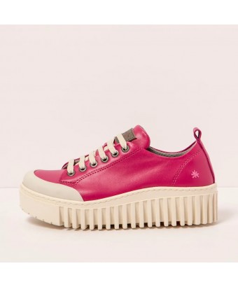 сникеры art 1535 nappa fuxia/brighton