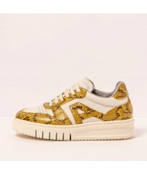 снікери art 1777 snake limon-cream/belleville