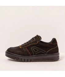 снікери art 1787 nobuck black/belleville