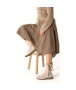 Сапоги El Naturalista N5633 Silk Suede Black / Felsen
