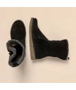 Сапоги El Naturalista N5633 Silk Suede Black / Felsen