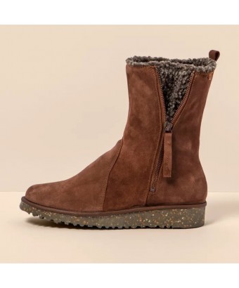 Сапоги El Naturalista N5633 Silk Suede Chocolate / Felsen