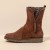 Сапоги El Naturalista N5633 Silk Suede Chocolate / Felsen