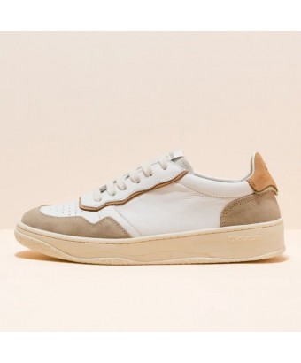 Сникеры El Naturalista N5840 Nappa White-Honey/Geo