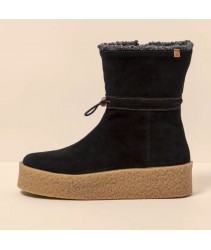 Напівчоботи El Naturalista N5923 Silk Suede Black/Dolmen