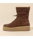 Полусапоги El Naturalista N5923 Silk Suede Chocolate/Dolmen