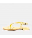 сандалии art 2001 nappa shinny pale yellow / bergamo