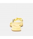 сандалии art 2001 nappa shinny pale yellow / bergamo
