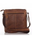 Сумка мужская Hill Burry 3076 Light brown из вощёной кожи Saddle Leather