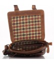 Сумка мужская Hill Burry 3076 Light brown из вощёной кожи Saddle Leather