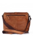 Сумка мужская Hill Burry 3058 Light brown из вощёной кожи Saddle Leather