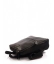 рюкзак  hill burry 2399 black из вощёной кожи saddle leather