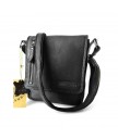 сумка мужская hill burry 3069s black из вощёной кожи saddle leather