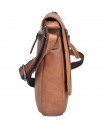 сумка мужская hill burry 3069s light brown из вощёной кожи saddle leather
