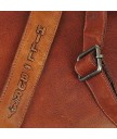 Сумка мужская hill burry 3075 light brown из вощёной кожи saddle leather