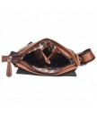 сумка мужская hill burry 3200 light brown из вощёной кожи saddle leather
