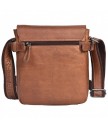 сумка мужская hill burry 3200 light brown из вощёной кожи saddle leather