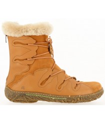 полусапоги зимние el naturalista n5447 soft grain-lux suede tan / nido