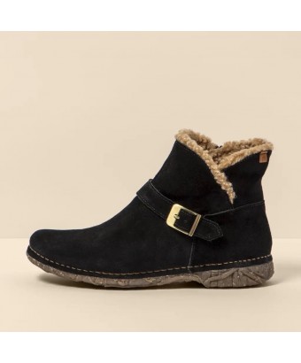 ботинки el naturalista n5473 silk suede black / angkor