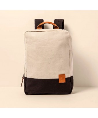 Рюкзак El Naturalista NA79 Black-Beig / Cotton Bagpack