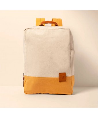 Рюкзак El Naturalista NA79 Yellow-Beig / Cotton Bagpack