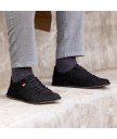 cникеры barefoot el naturalista n5671 nobuck lavado black / bare