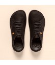 cникеры barefoot el naturalista n5671 nobuck lavado black / bare