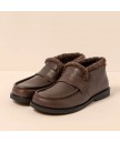 мокасины утеплённые el naturalista n5878s soft nappa testa / arenisca