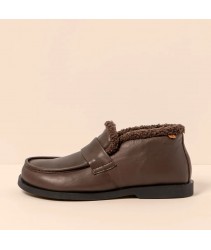 мокасини утеплені el naturalista n5878s soft nappa testa / arenisca