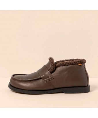 мокасины утеплённые el naturalista n5878s soft nappa testa / arenisca