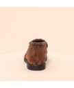 мокасины утеплённые el naturalista n5878 silk suede chocolate / arenisca