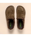 мокасины утеплённые el naturalista n5878 silk suede land / arenisca