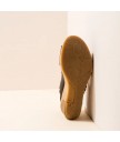 босонножки el naturalista n5028 natural grain black/leaves