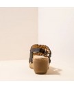 босонножки el naturalista n5028 natural grain black/leaves