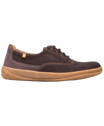 сникеры el naturalista n5394t organic co-m.suede black/amazonas