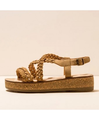 босонножки el naturalista n5595 lux suede camel/tulbent