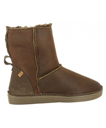 Угги El Naturalista N5054 doble faz-lux suede brown / rice field