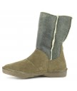 угги el naturalista n5055 doble faz-lux suede kaki/rice field