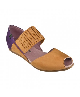 Туфли El Naturalista n030 crust leather calabaza-uva/stella