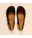 Сандали El Naturalista N5817 Nobuck Lavado Black / Panglao