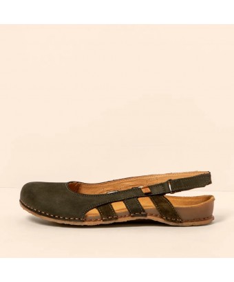 Сандали El Naturalista N5817 Nobuck Lavado Kaki / Panglao
