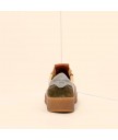 Снікери El Naturalista N5844 Multi Leather Cream-Yellow/ Geo