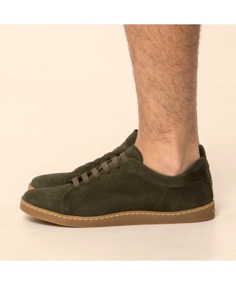 Сникеры Barefoot El Naturalista N5910L Nobuck Lavado Kaki / Origen